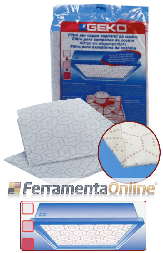 Filtro con rilevatore di saturazione Filto per cappa aspirante