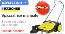 Spazzatrice Karcher per interno ed esterno Spazzatrice manuale