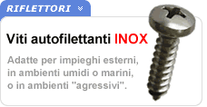 Viti autofilettanti inox Vite autofilettante inox