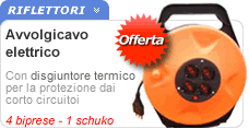 Avvolgicavo elettrico